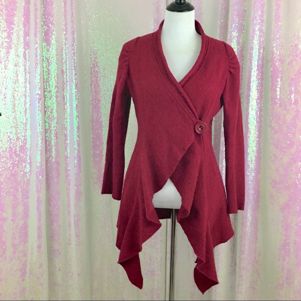 Cynthia Rowley Boiled Wool Jacket